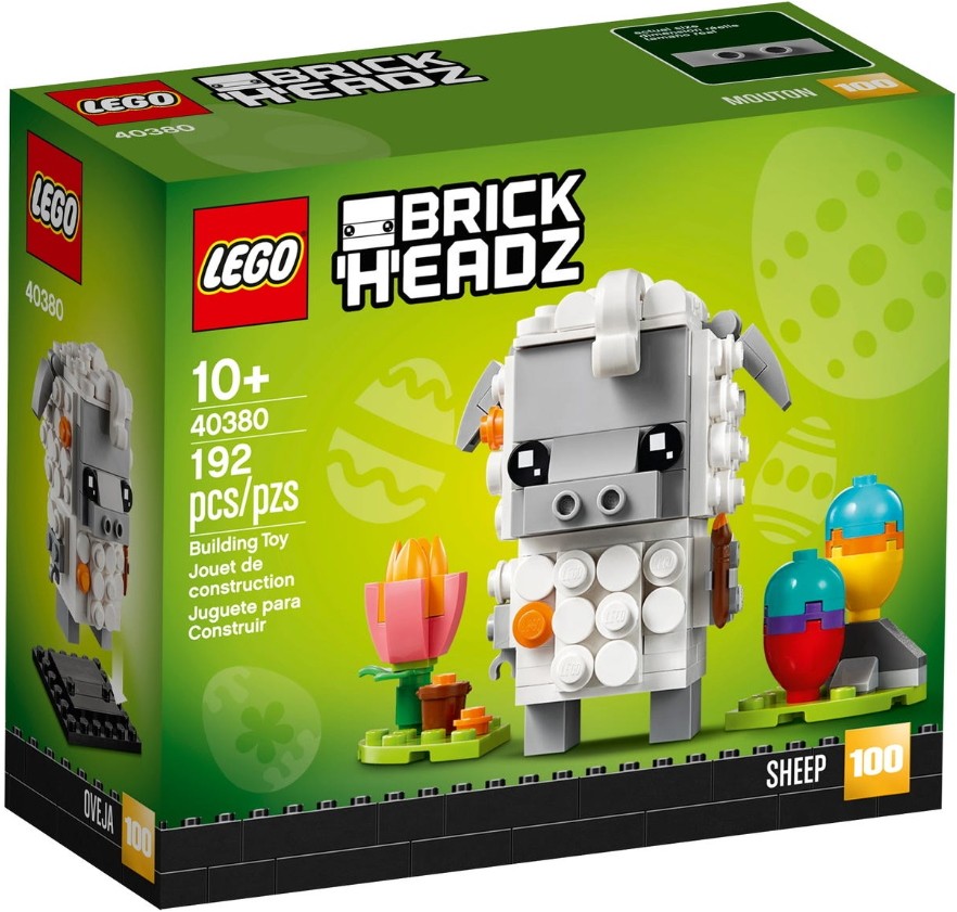 

Конструктор LEGO BrickHeadz 40380 Сувенирный набор Пасхальная овечка