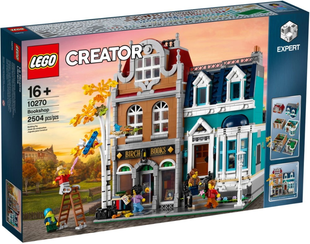 Конструктор LEGO Creator 10270 Книжный магазин,  - купить со скидкой