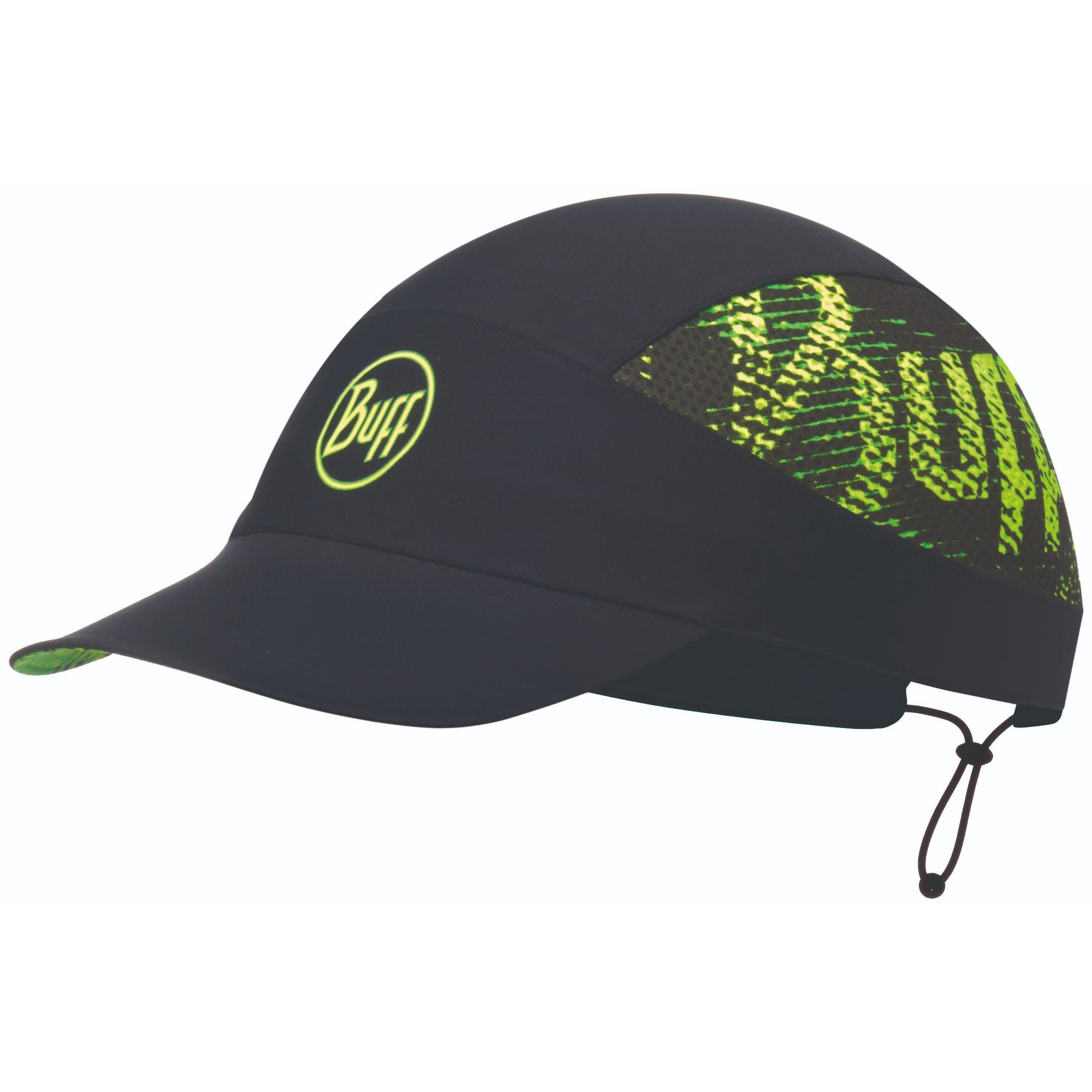 фото Бейсболка унисекс buff pack run cap r-flash logo black, р. m