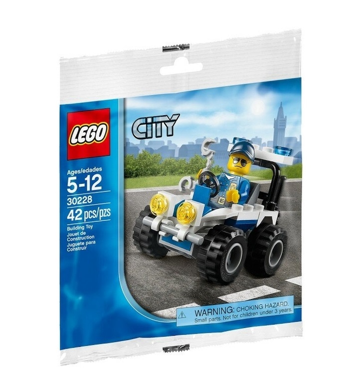 Конструктор LEGO City 30228 Полицейский мотовездеход