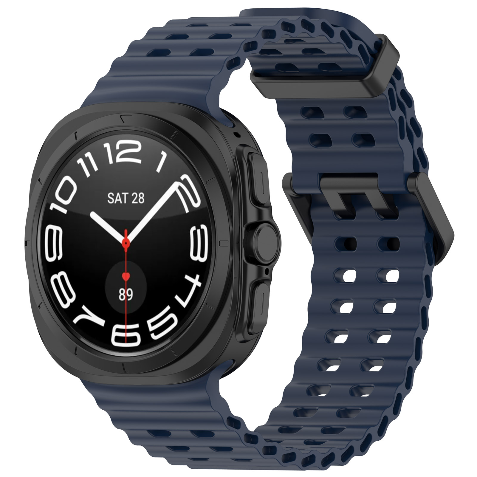 

Ремешок океанская цепь для Samsung Galaxy Watch Ultra, 47 мм, ночной синий, Ремешок океанская цепь для Samsung Galaxy Watch Ultra, 47 мм
