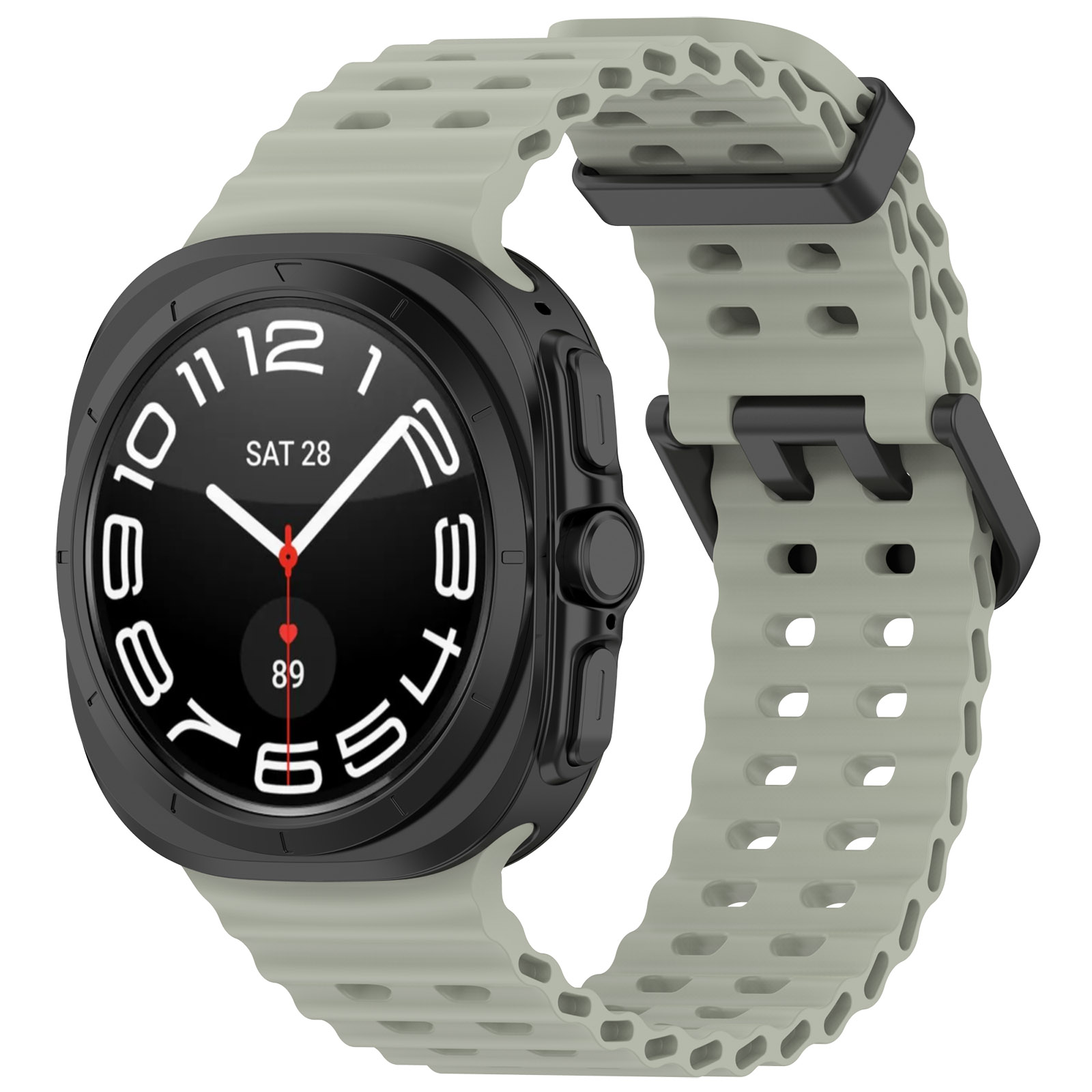 

Ремешок океанская цепь для Samsung Galaxy Watch Ultra, 47 мм, серо-зеленый, Ремешок океанская цепь для Samsung Galaxy Watch Ultra, 47 мм