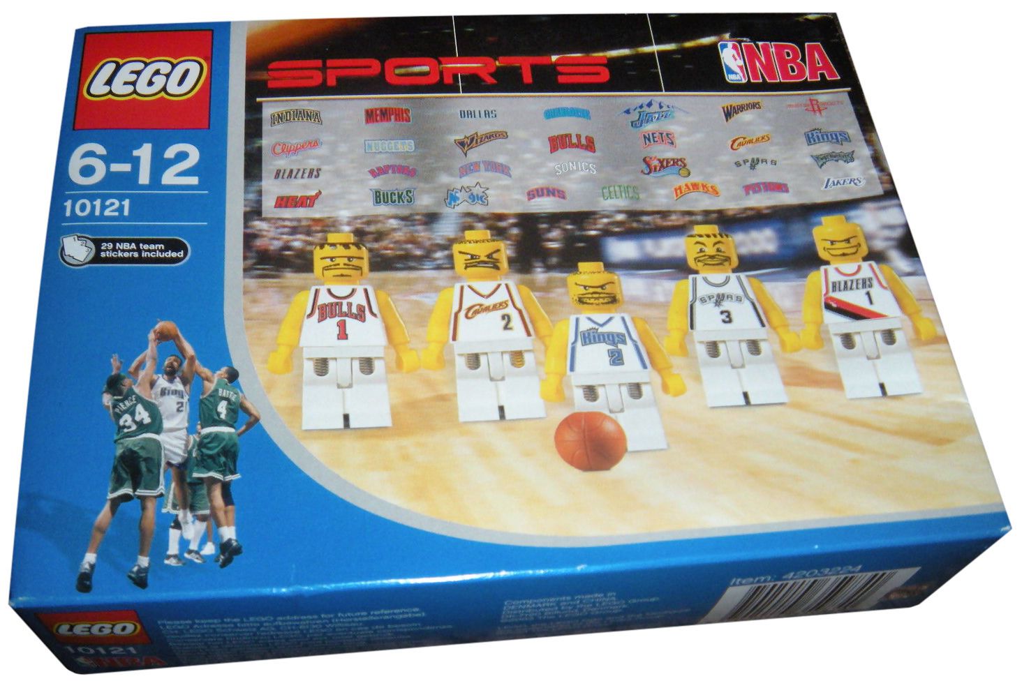 фото Конструктор lego 10121 nba basketball teams