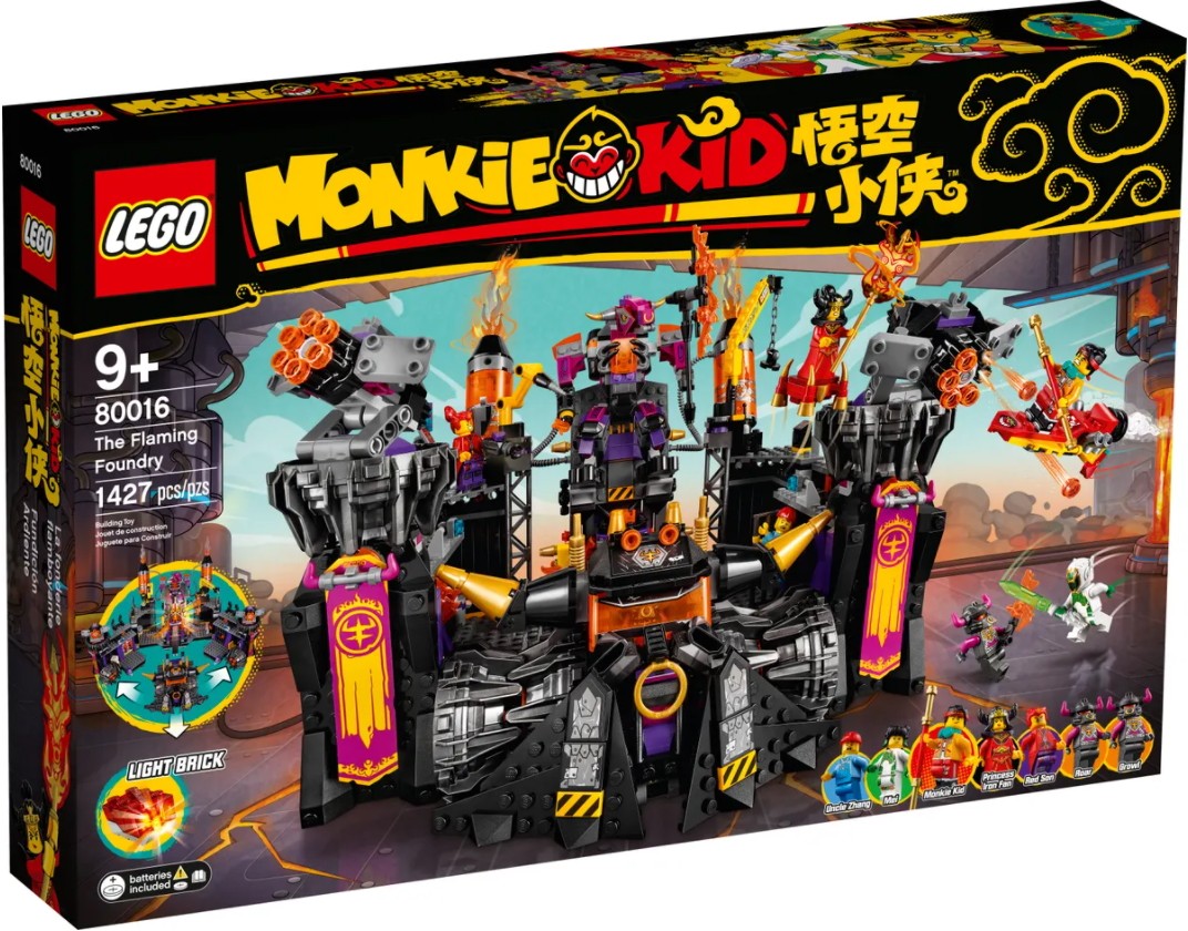 

Конструктор LEGO Monkie Kid 80016 Огненная кузница