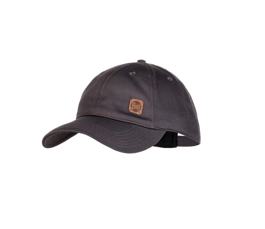 фото Бейсболка унисекс buff baseball cap solid grey pewter, one size