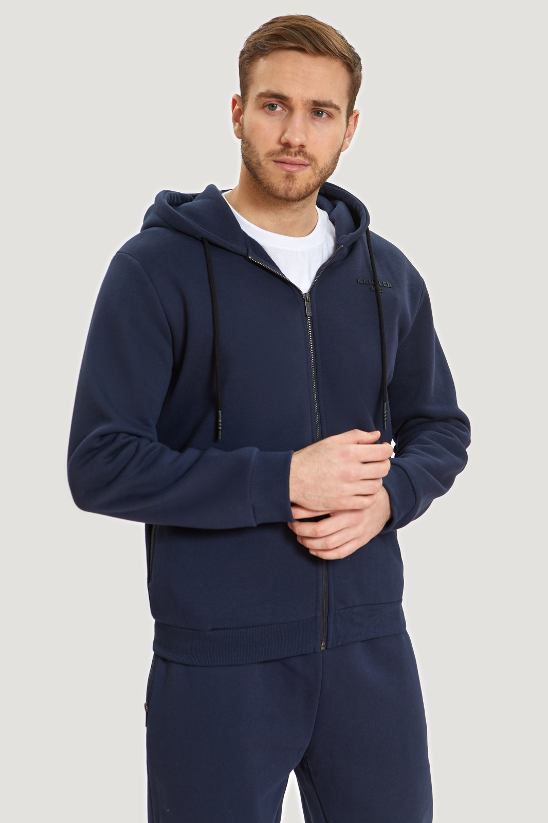 

Толстовка мужская Kanzler 20S-PBR/BL21/F/2 синяя XS, 20S-PBR/BL21/F/2
