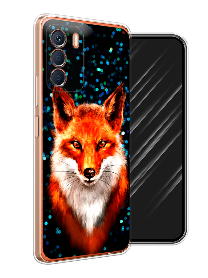

Чехол Awog на Infinix Zero 5G 2023 "Волшебная лиса", Оранжевый;черный;белый, 3104450-1