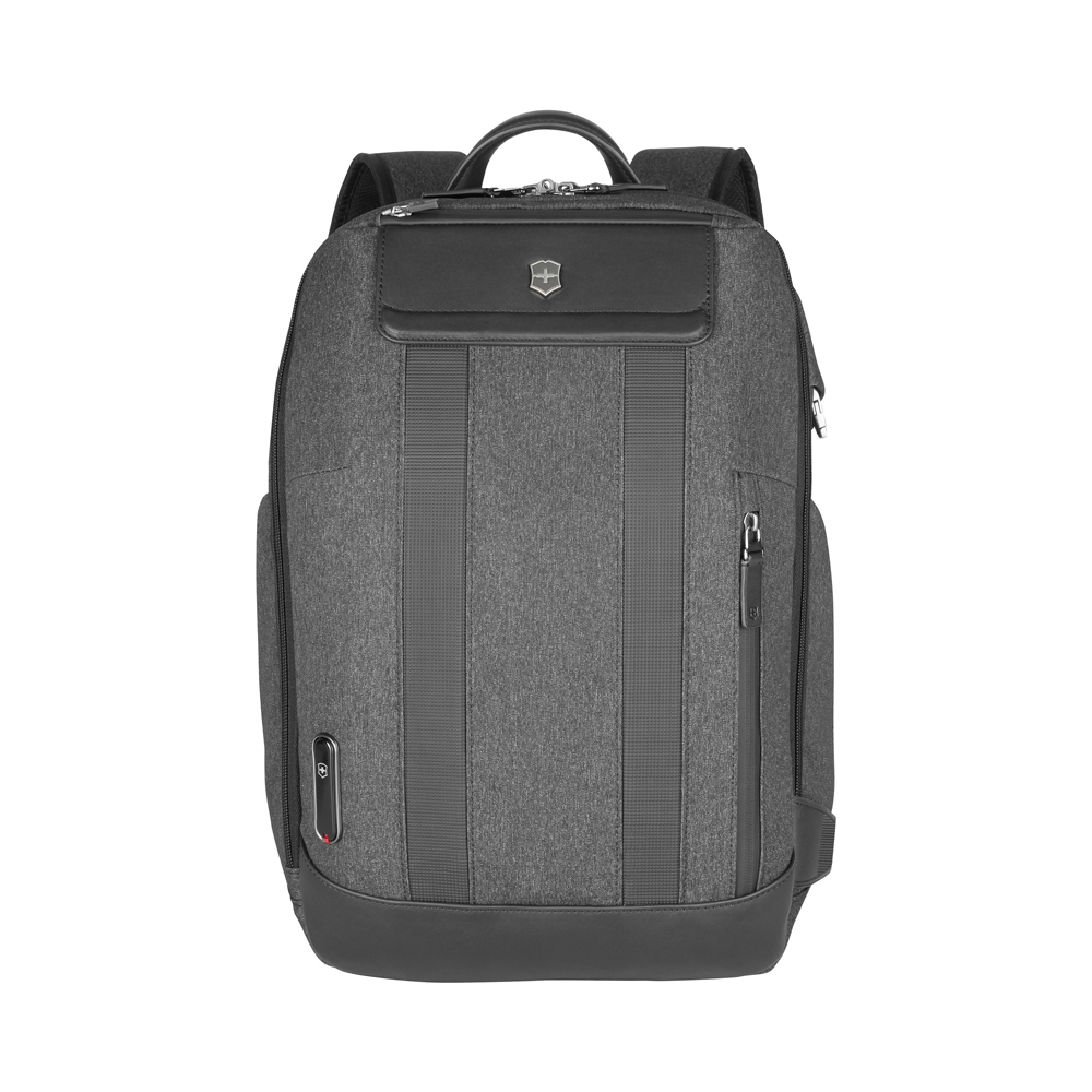 фото Рюкзак для ноутбука мужской victorinox architecture urban2 city backpack 14" серый