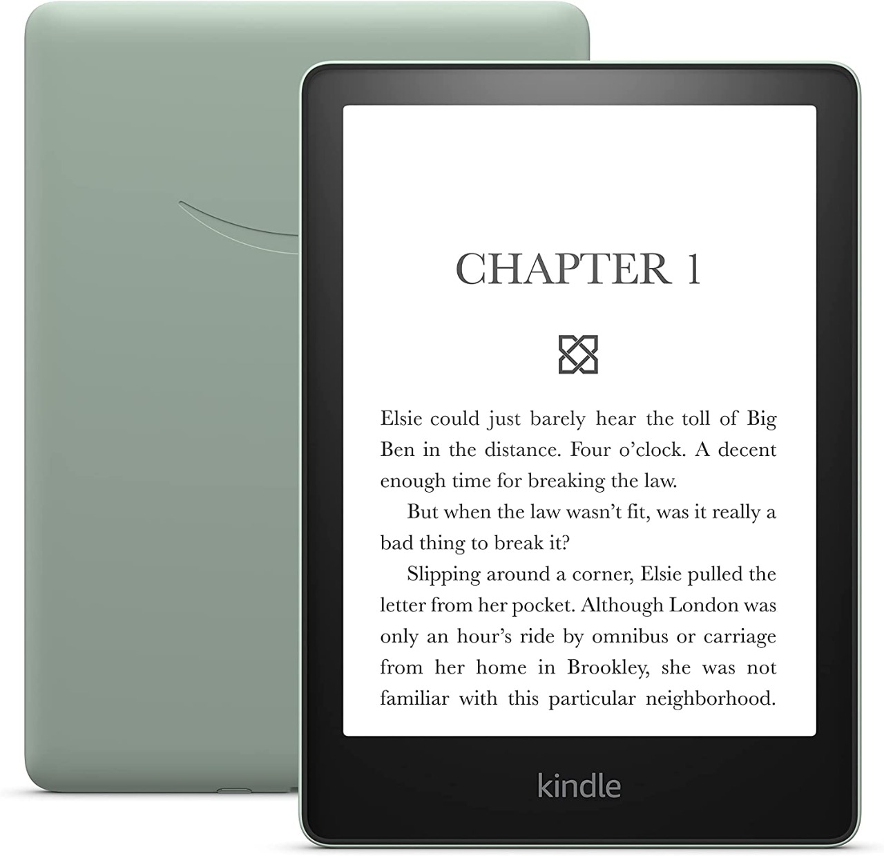 

Электронная книга Amazon Kindle PaperWhite 2021 16Gb зеленый, Kindle PaperWhite 2021