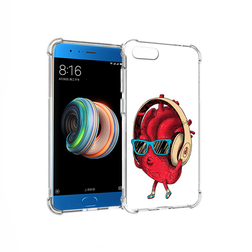 

Чехол MyPads Tocco для Xiaomi Mi Note 3 слушай сердце (PT99401.307.609), Прозрачный, Tocco