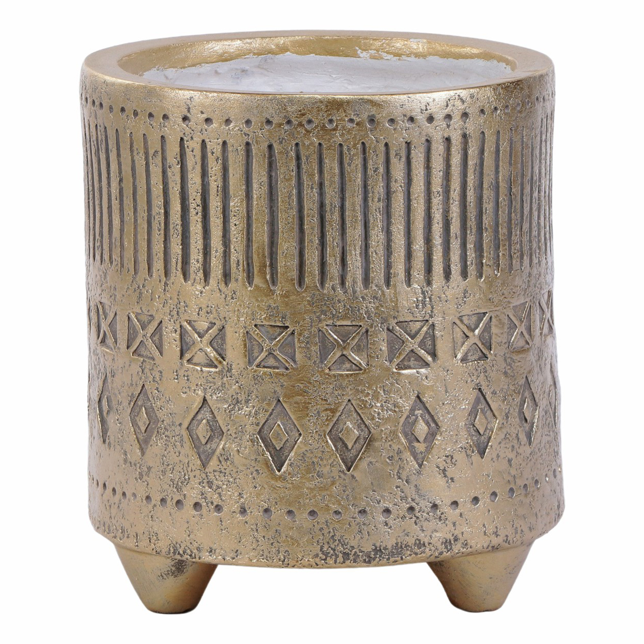 Цветочное кашпо Dingsheng Этника золотой 1 шт.