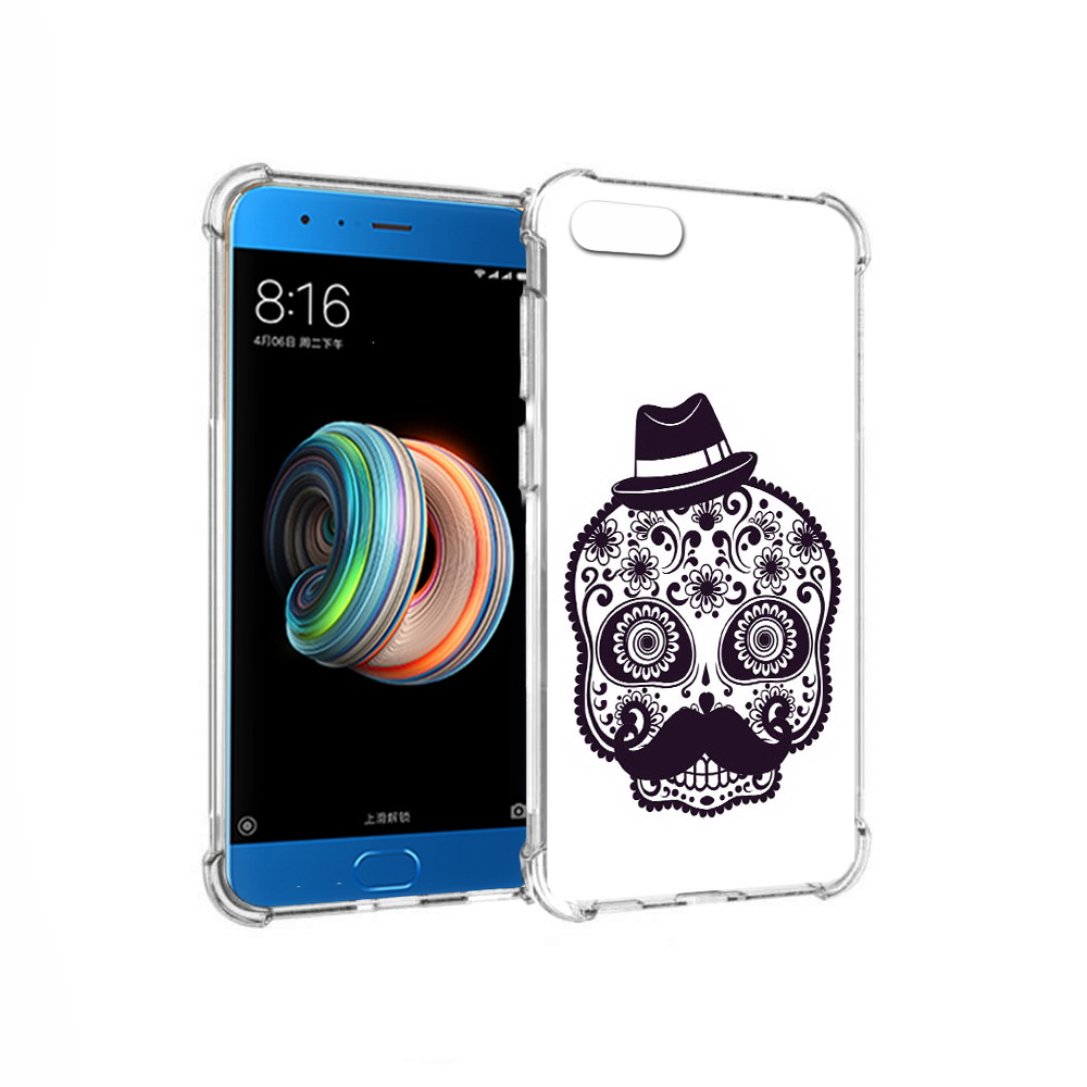 

Чехол MyPads Tocco для Xiaomi Mi Note 3 разрисованный скелет (PT99401.307.575), Прозрачный, Tocco