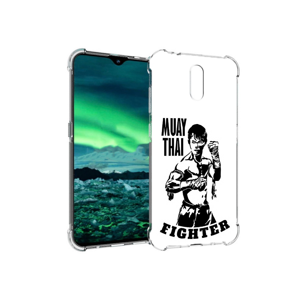 

Чехол MyPads Tocco для Nokia 2.3 Единоборства муайтай (PT142254.97.76), Прозрачный, Tocco