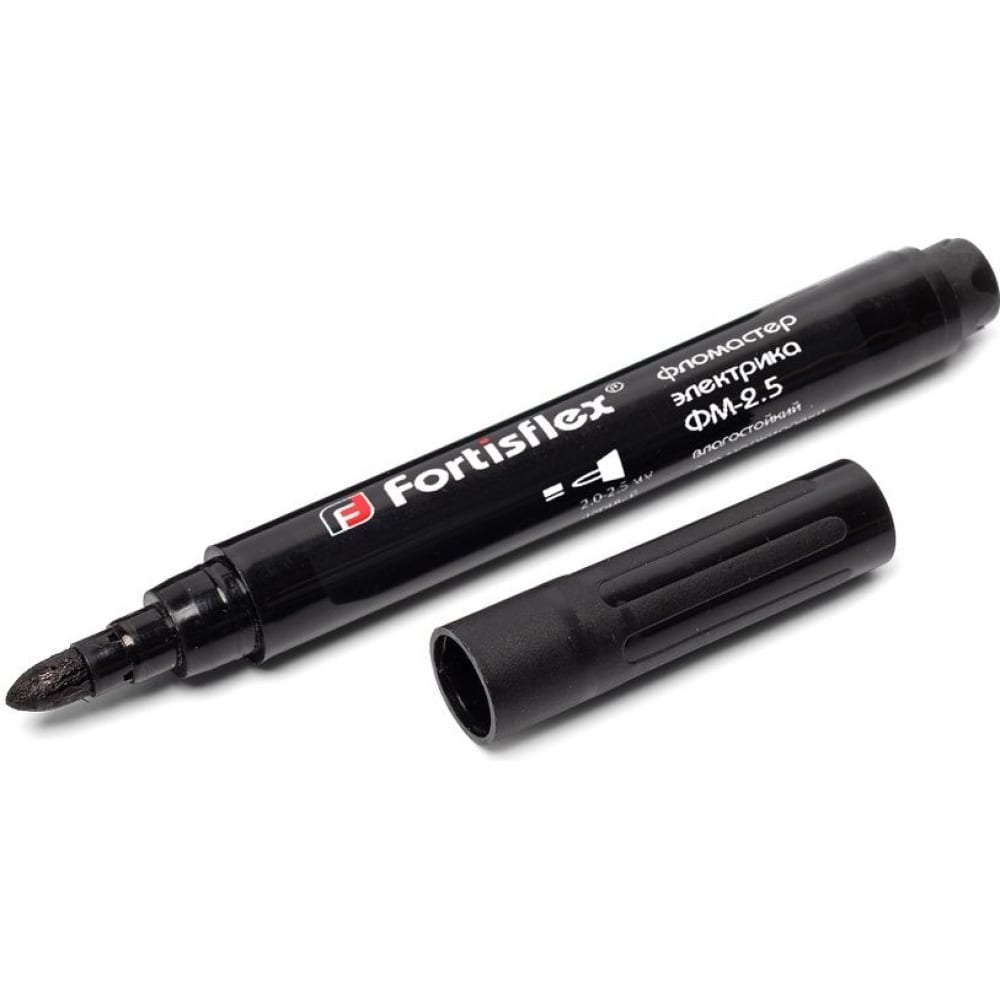 

FORTISFLEX Фломастер электрика маркировочный ФМ-2,5 (черн.) 83404, Черный