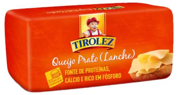 

Сыр полутвердый Tirolez Queijo Prato 46% БЗМЖ
