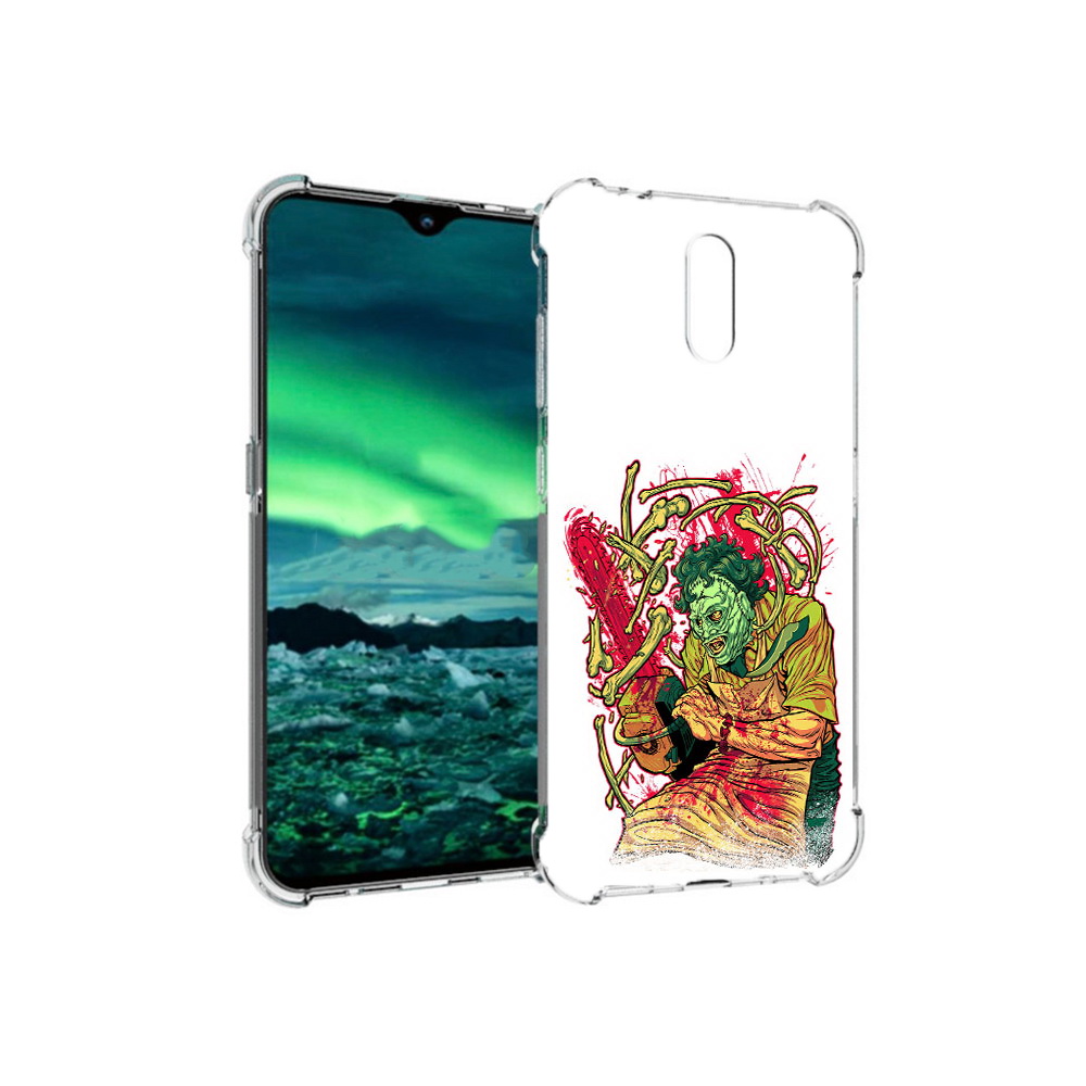 

Чехол MyPads Tocco для Nokia 2.3 яркий мясник (PT142254.97.711), Прозрачный, Tocco