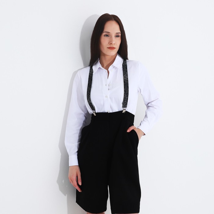 

Подтяжки женские NoBrand 9614564 чёрные/серые, Черный;серый, 9614564