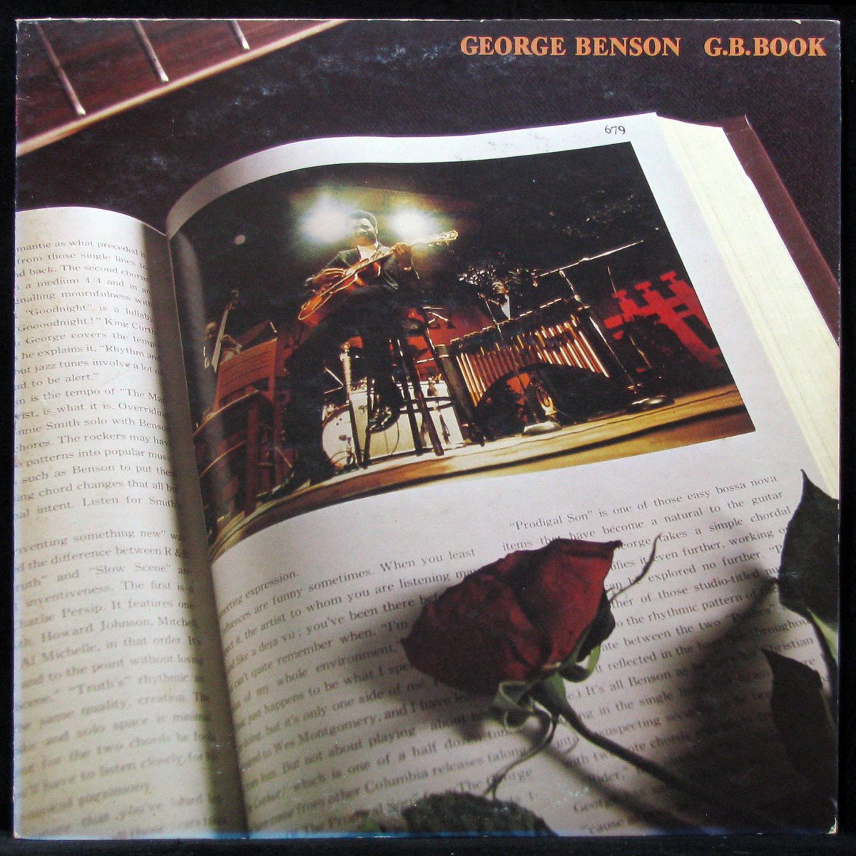 

LP George Benson - G.B. Book CBS/Sony (309335)