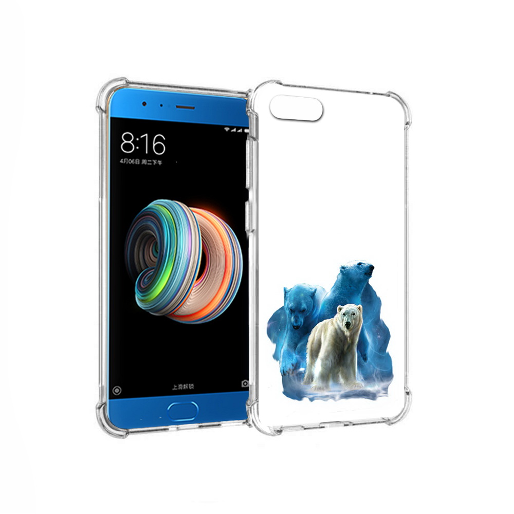 

Чехол MyPads Tocco для Xiaomi Mi Note 3 полярный медведь (PT99401.307.549), Прозрачный, Tocco