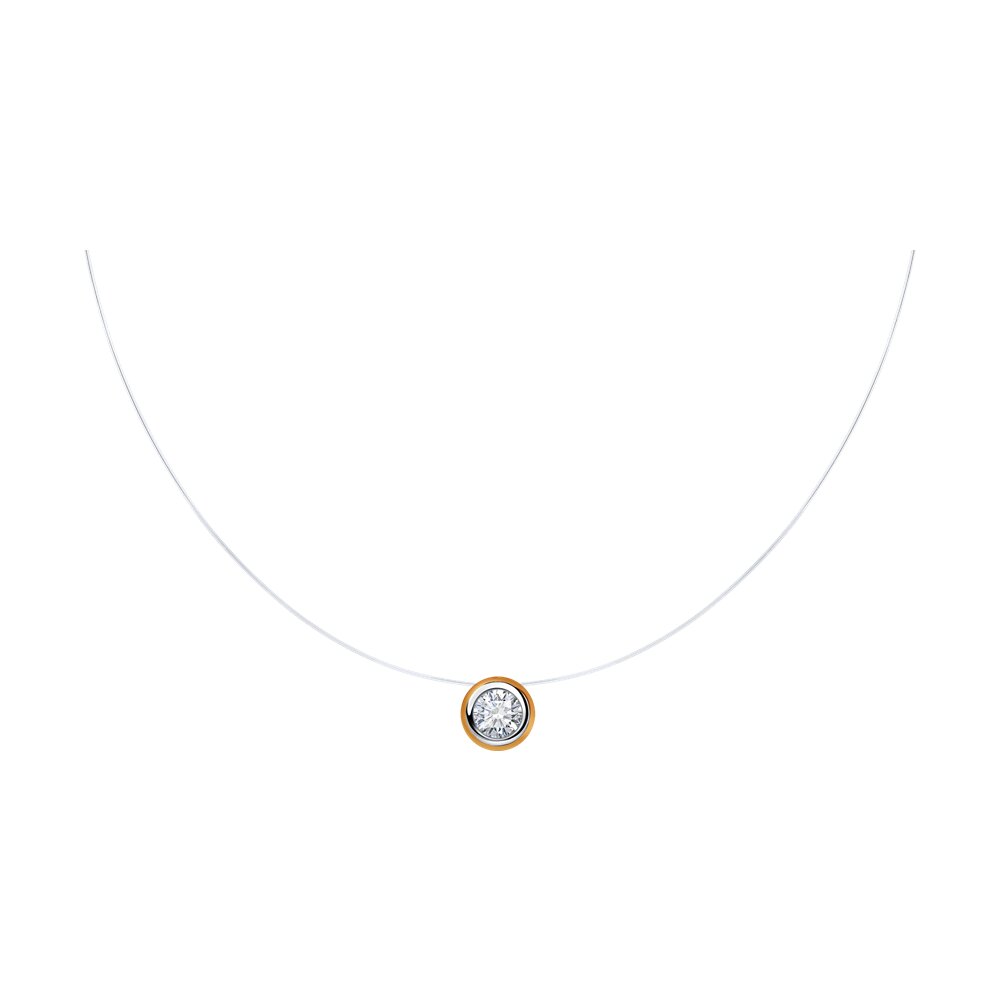 

Колье из красного золота 45 см Diamant 51-270-02490-1, бриллиант искусственный\рубин, 51-270-02490-1