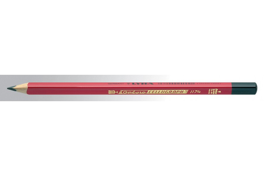 Графитовый карандаш Lyra Orrlow Cellugraph для стекла, 24 см графитовый электрод для маркировки steelguard