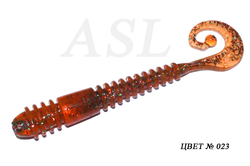 

Силиконовая приманка ASL Джим цв. 023 L-10см 5шт/уп, Джим