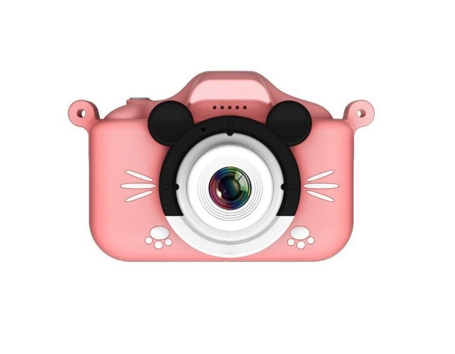 Детский цифровой фотоаппарат Childrens Fun Camera Cute Мышонок розовый