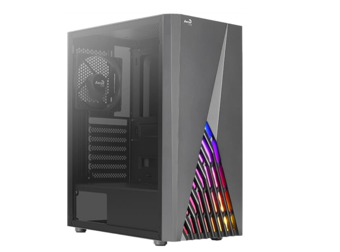 

Корпус компьютерный AeroCool (DELTA-A-BK-V1 MdT) черный