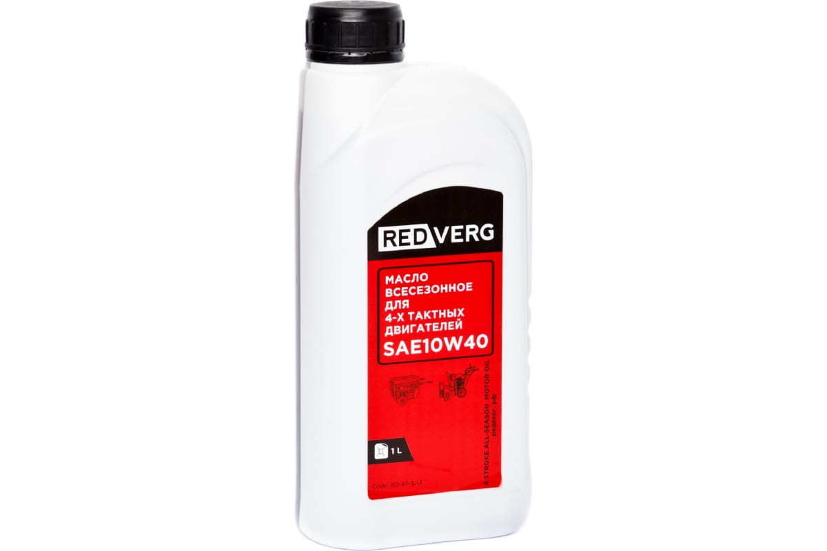 Моторное масло RedVerg полусинтетическое 4Т SAE 10W40 1л