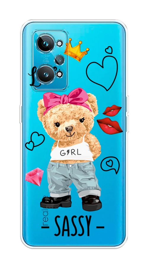 

Чехол на Realme GT 2 "Sugar Mommy", Голубой;белый;розовый, 258550-6