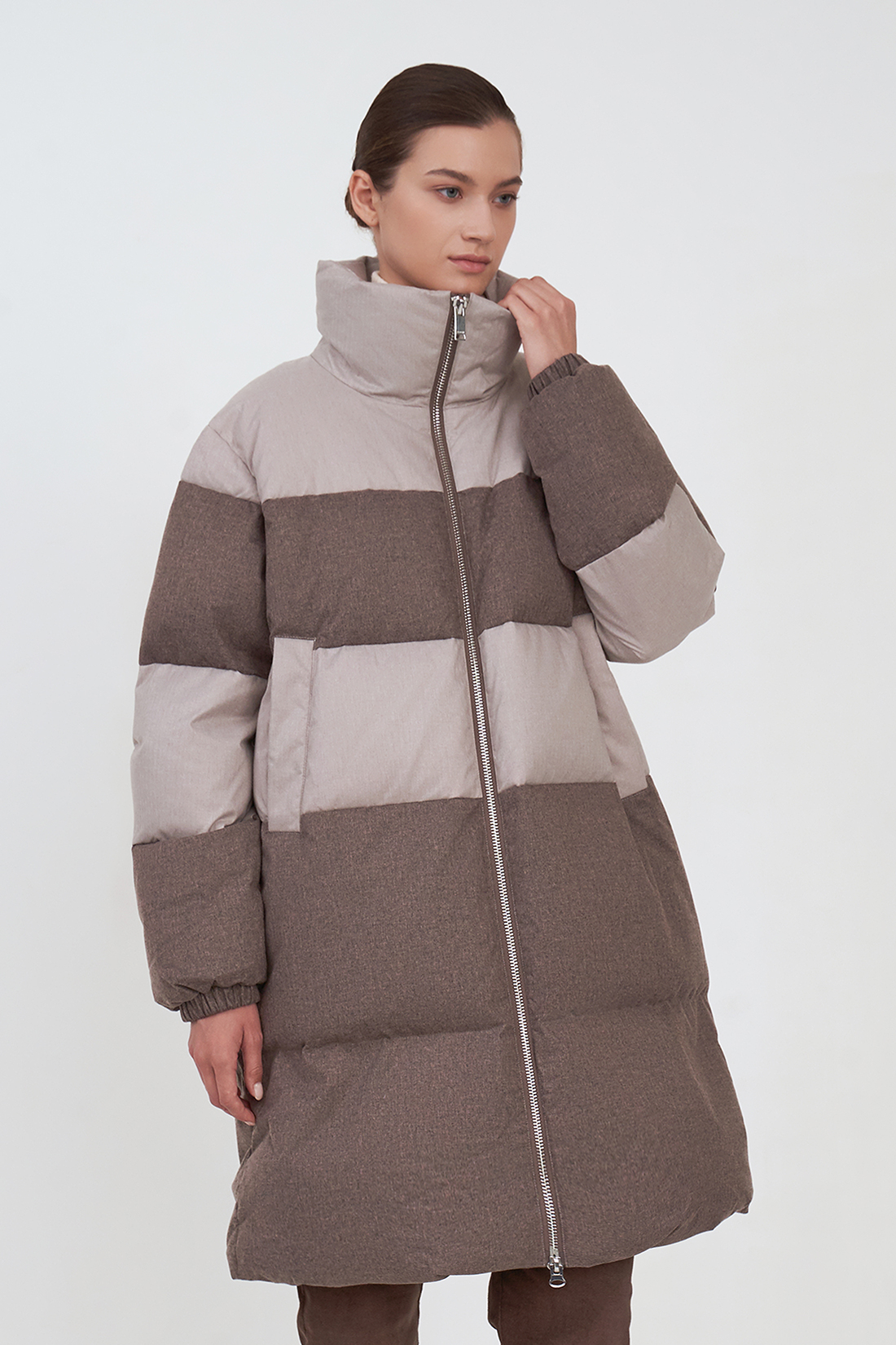 

Пуховик женский Baon B0223532 белый XXL, B0223532