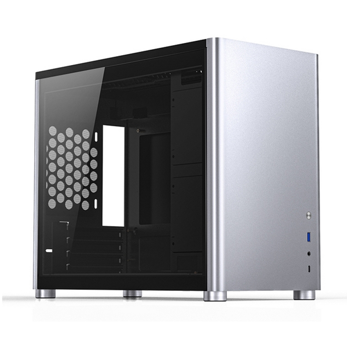 

Корпус компьютерный JONSBO (JONSBO D30 Silver TG) серебристый