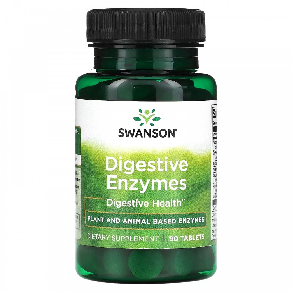 Энзимы Swanson Digestive Enzymes 90 таблеток