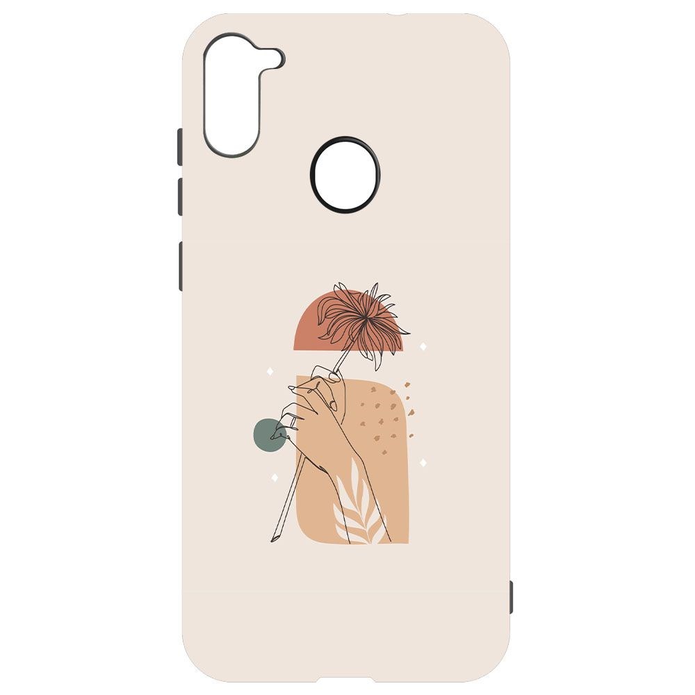 

Чехол-накладка Krutoff Soft Case Романтика для Samsung Galaxy A11 (A115) черный