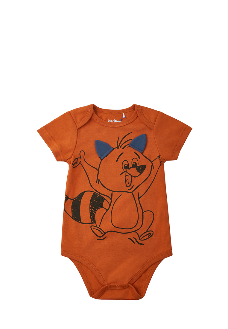 

Боди детское Kari baby AW23B06703307, коричневый, 80, AW23B06703307