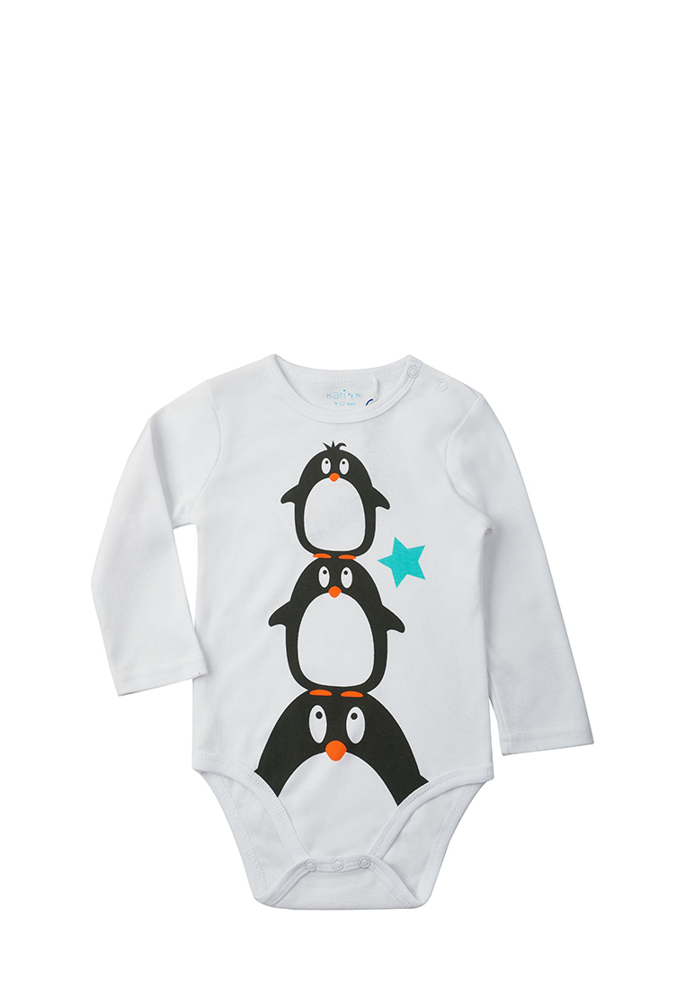 Боди детское Kari baby AW23B14703711, 86 Китай белый