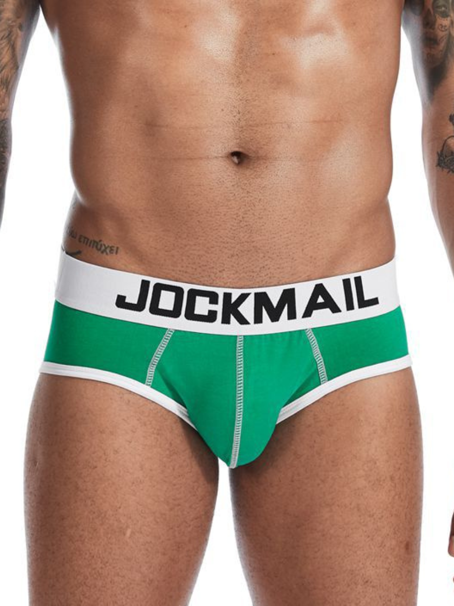 

Трусы мужские JOCKMAIL 2032 зеленые XXL, Зеленый, 2032