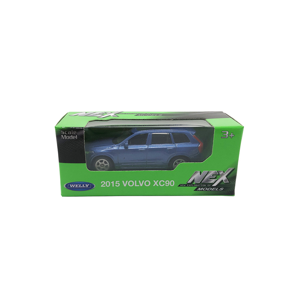 

Машинка Welly 2015 Volvo XC90 синий набор 22D 52020-36WD 22D, Volvo XC90 52020-36WD(22D)