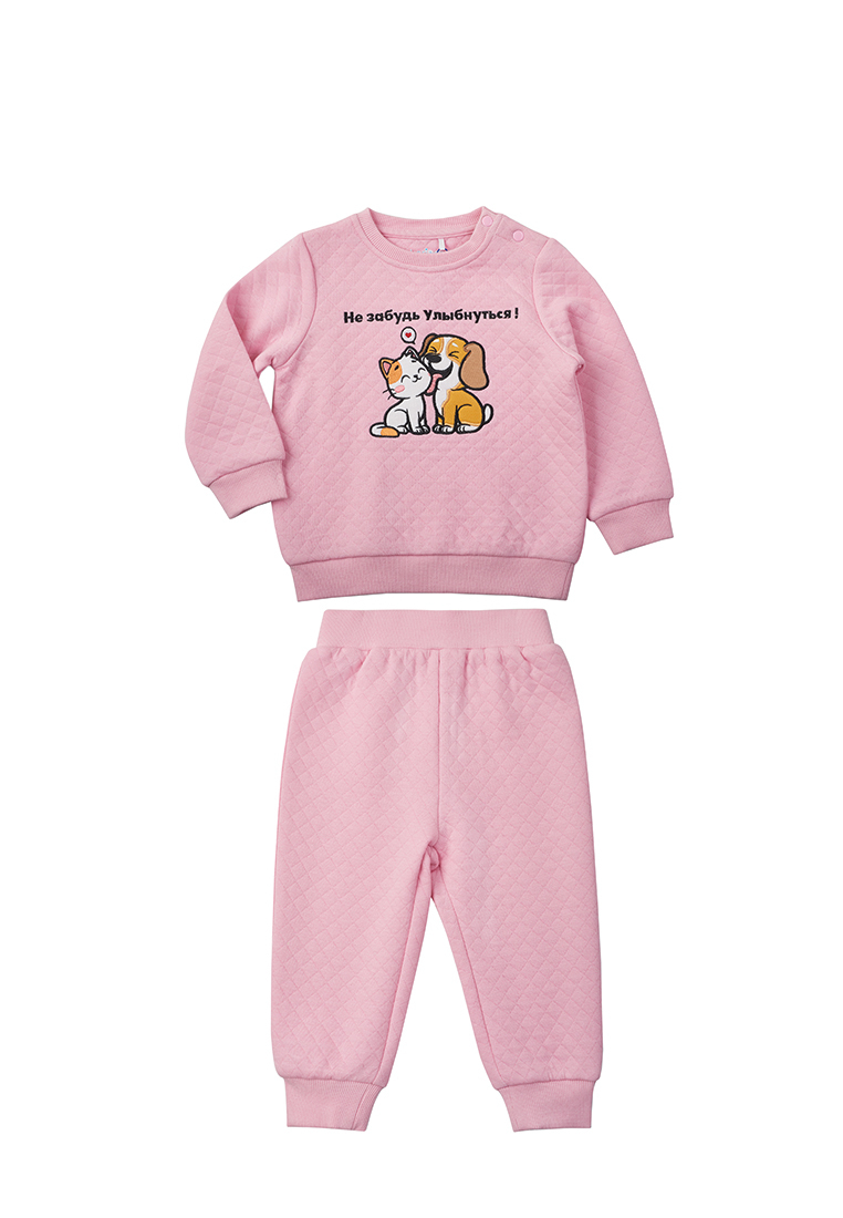 

Костюм детский Kari baby AW23B11203704, розовый, 80, AW23B11203704