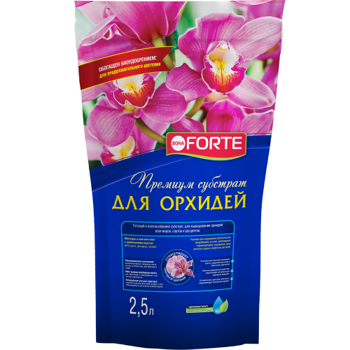 

Bona Forte Субстрат для орхидей, пакет 2,5 л