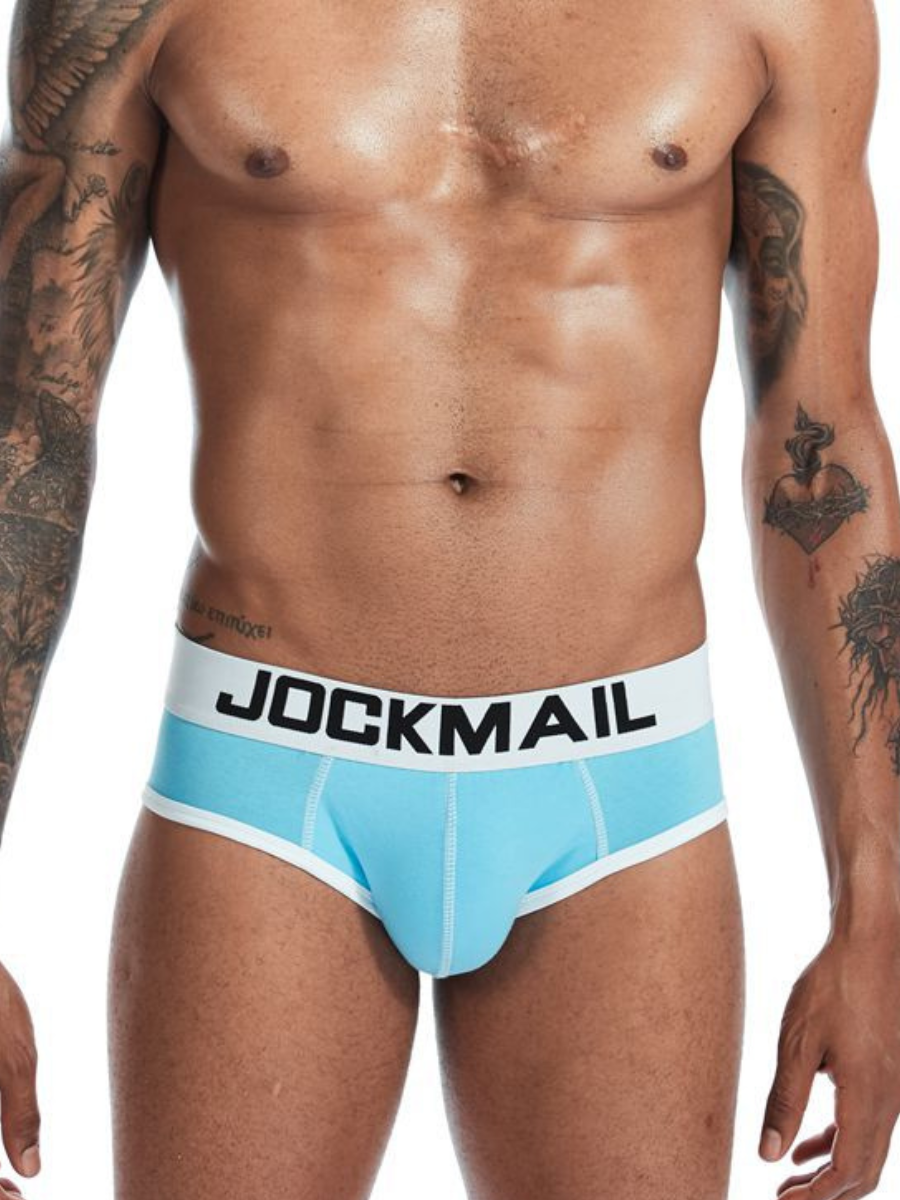 Трусы мужские JOCKMAIL 2032 голубые XXL