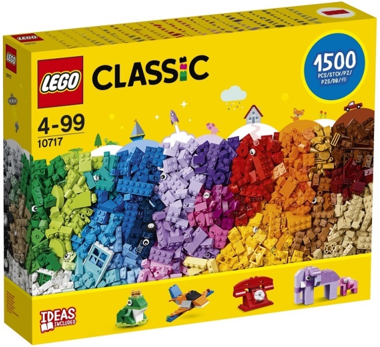 

Конструктор LEGO Classic 10717 Кубики, кубики, кубики!