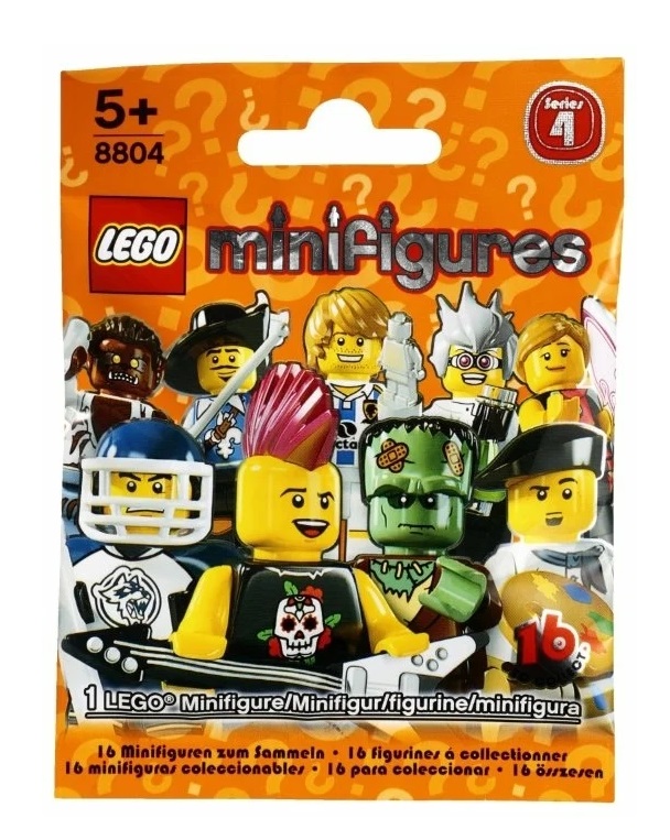 фото Конструктор lego collectable minifigures 8804 серия 4