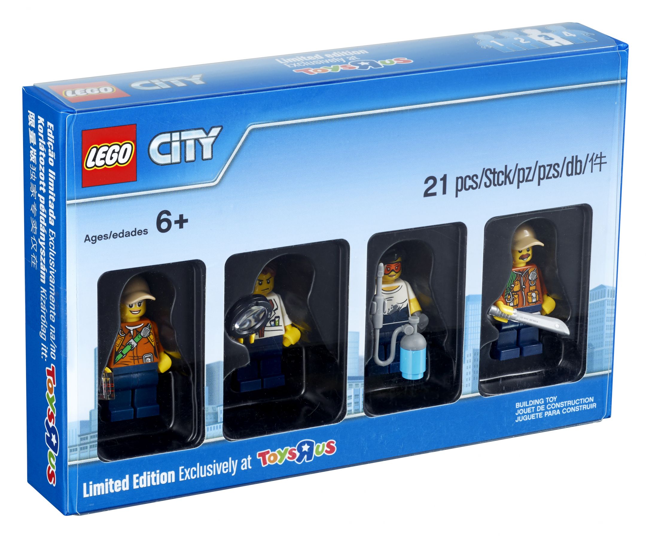 Конструктор LEGO 5004940 City Jungle Minifigures Дания