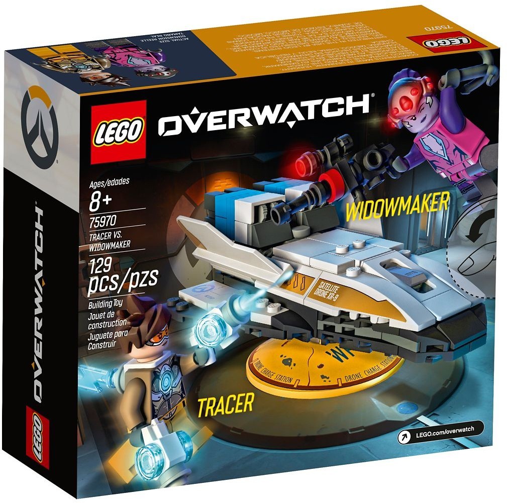 

Конструктор LEGO Overwatch 75970 Трейсер против Роковой Вдовы