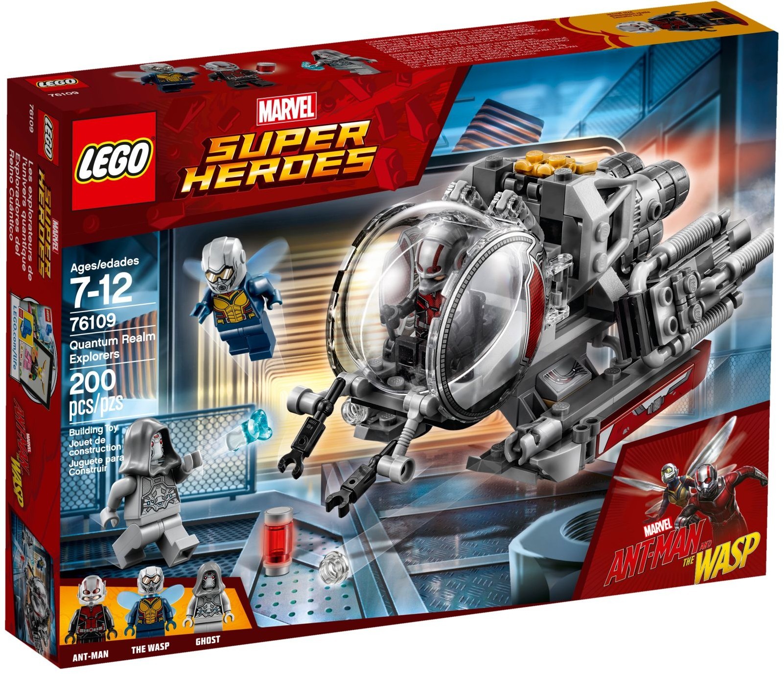 

LEGO Super Heroes 76109 Исследователи квантового мира