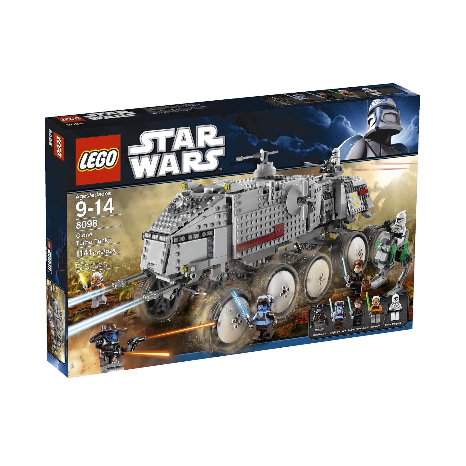 

Конструктор LEGO Star Wars 8098 Турботанк клонов