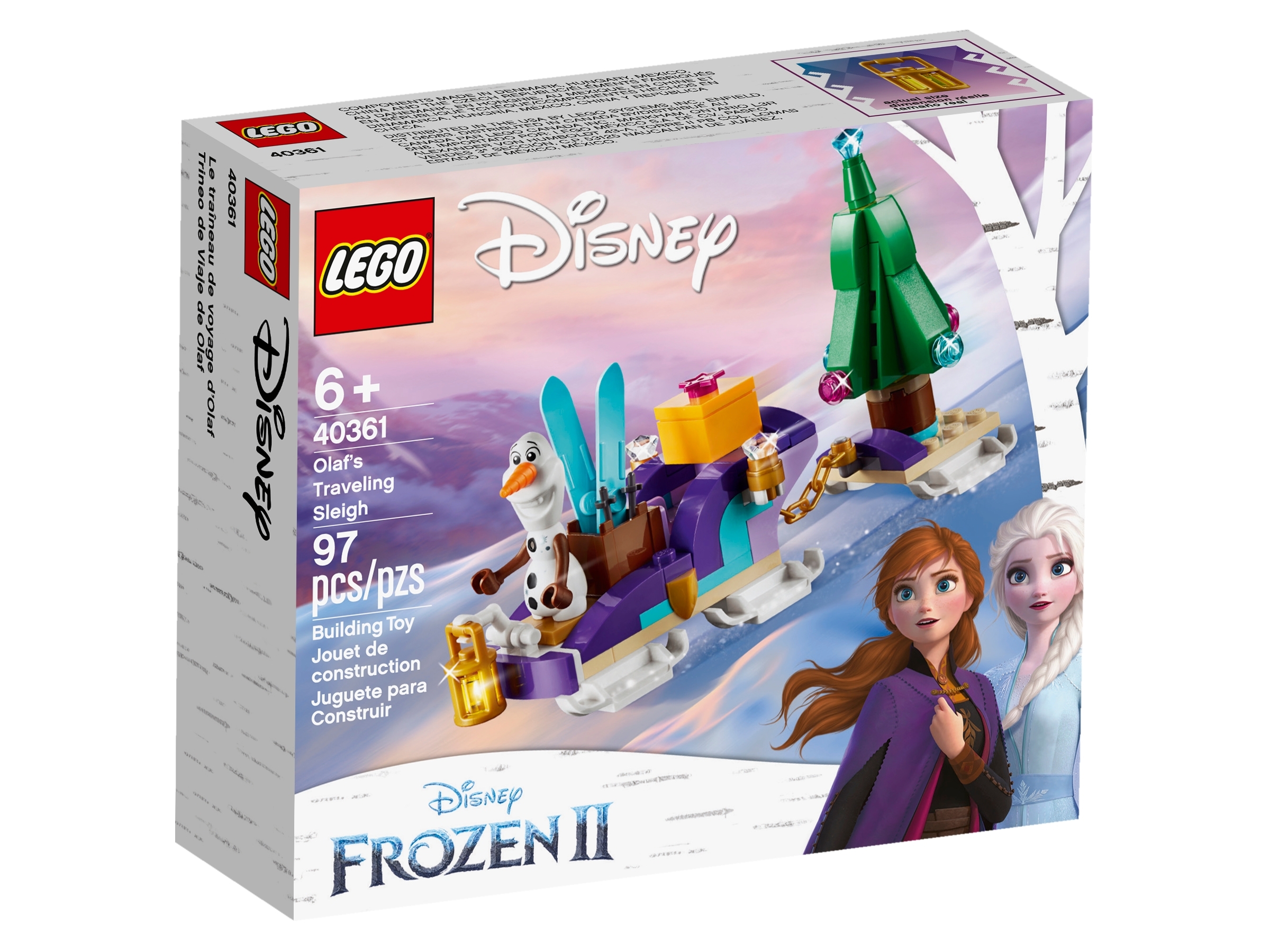 

Конструктор LEGO Disney 40361 Olaf's Traveling Sleigh