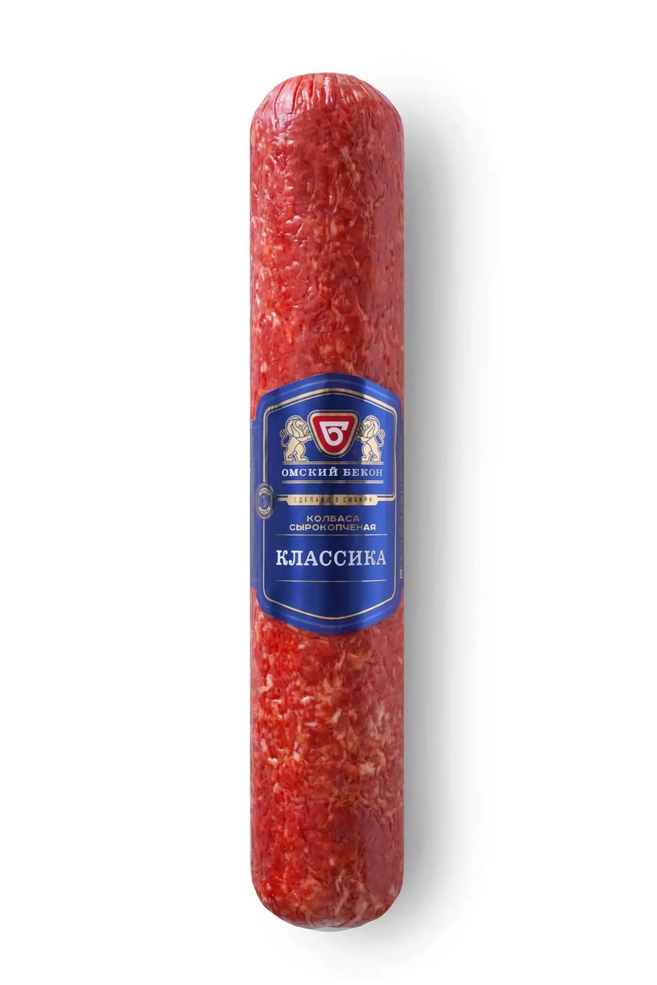 

Колбаса Омский бекон Классика мини сырокопченая