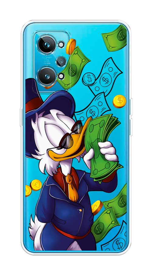 

Чехол на Realme GT 2 "Scrooge McDuck with Money", Синий;зеленый;белый, 258550-6